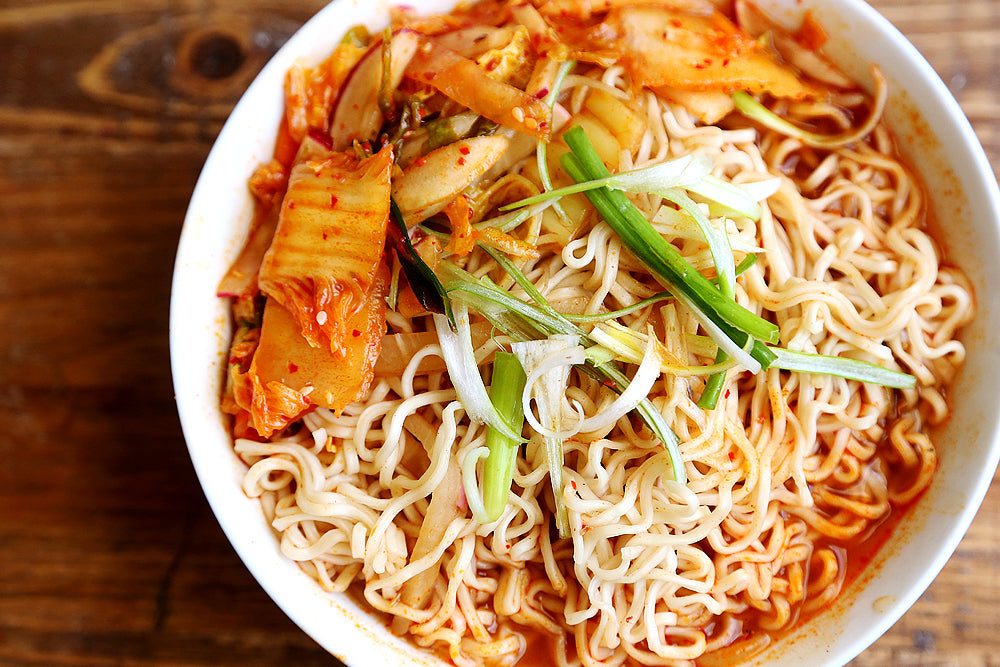 Healthy Homemade Kimchi Ramen