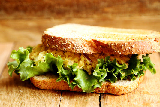 Vegan Chickpea Eggless Salad Sandwich