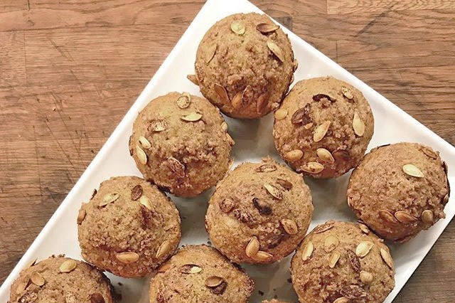 Chia and Pumpkin Seed Breakfast Muffins Recipe